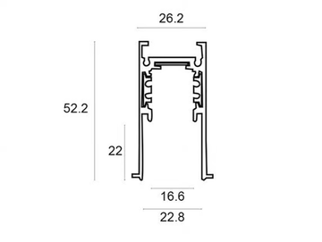 TRACK 48V RAIL - Aluminium track-Light by Terzo Light - view 3
